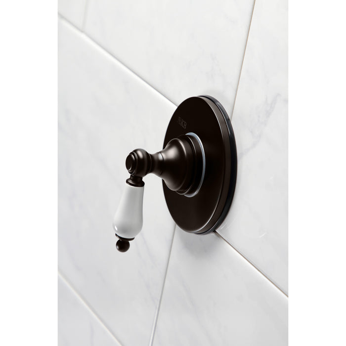 Kingston Brass KS3035PL 3-Way Diverter Valve with Trim Kit, Oil Rubbed Bronze