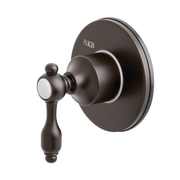 Kingston Brass KS3035TAL Tudor 3-Way Diverter Valve with Trim Kit, Oil Rubbed Bronze