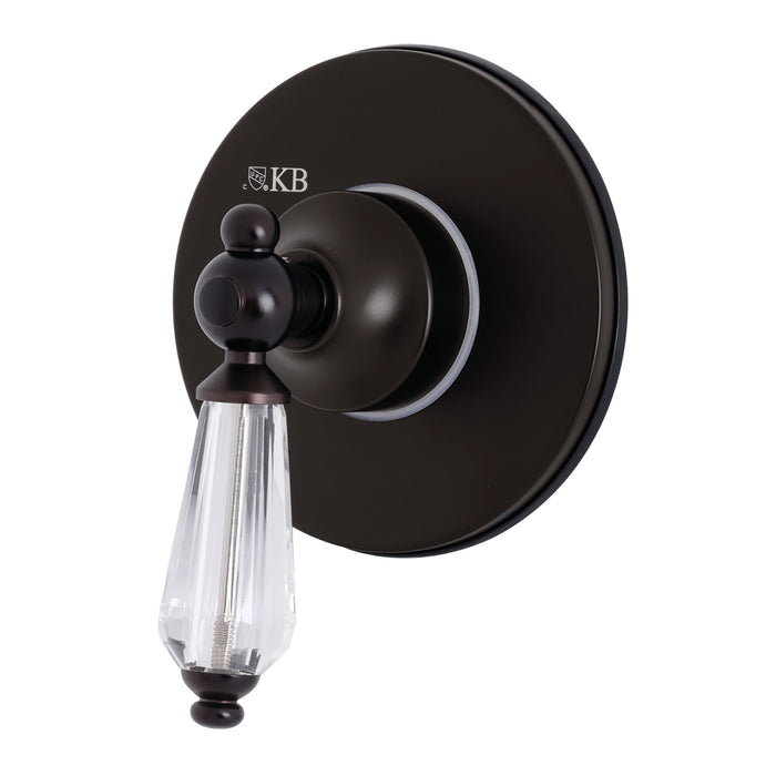 Kingston Brass KS3035WLL 3-Way Diverter Valve with Trim Kit, Oil Rubbed Bronze