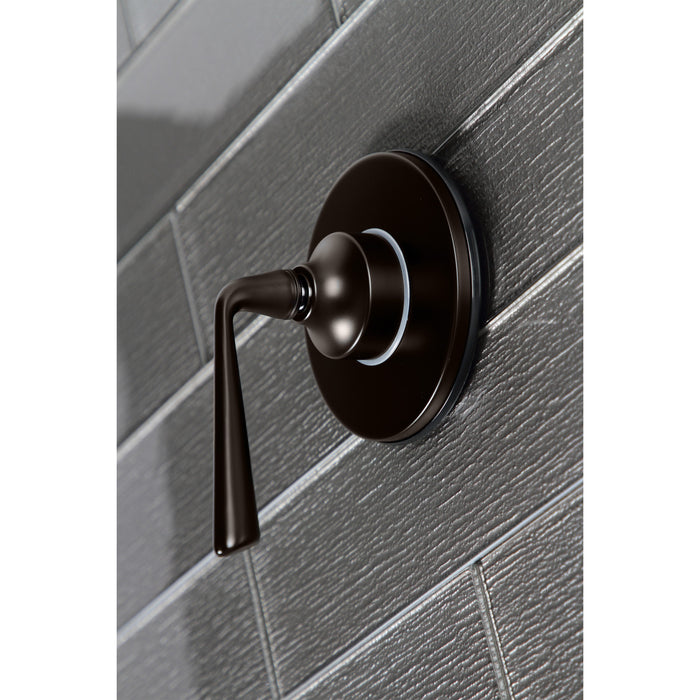 Kingston Brass KS3035ZL 3-Way Diverter Valve with Trim Kit, Oil Rubbed Bronze