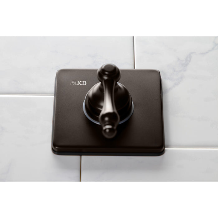 Kingston Brass KS3045AL 3-Way Diverter Valve with Trim Kit, Oil Rubbed Bronze