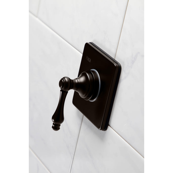 Kingston Brass KS3045AL 3-Way Diverter Valve with Trim Kit, Oil Rubbed Bronze