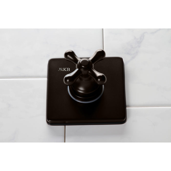 Kingston Brass KS3045AX 3-Way Diverter Valve with Trim Kit, Oil Rubbed Bronze