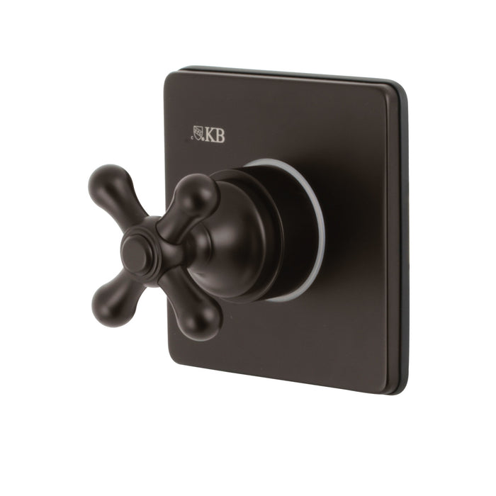 Kingston Brass KS3045AX 3-Way Diverter Valve with Trim Kit, Oil Rubbed Bronze