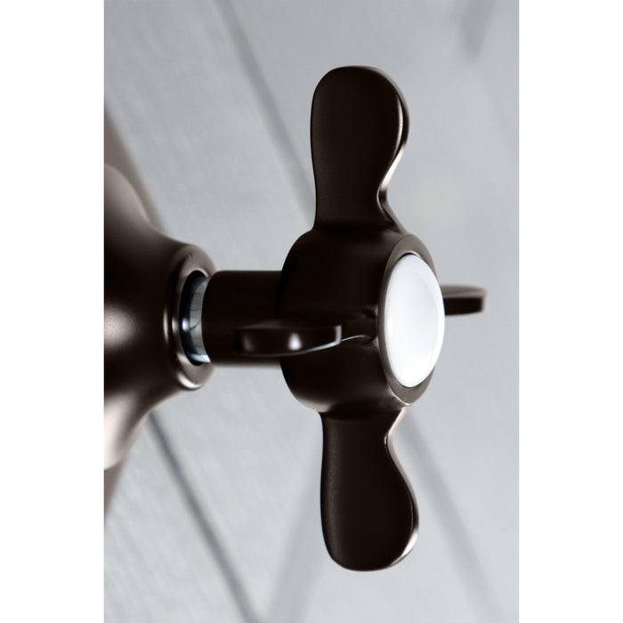 Kingston Brass KS3045BEX 3-Way Diverter Valve with Trim Kit, Oil Rubbed Bronze