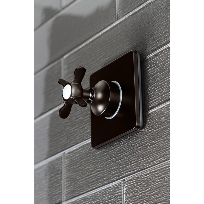 Kingston Brass KS3045BEX 3-Way Diverter Valve with Trim Kit, Oil Rubbed Bronze