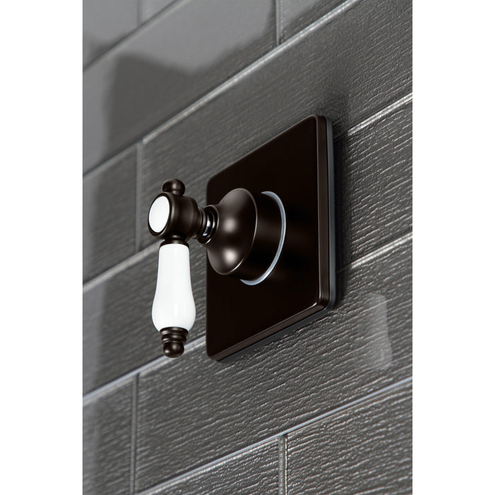 Kingston Brass KS3045BPL Bel-Air 3-Way Diverter Valve with Trim Kit, Oil Rubbed Bronze