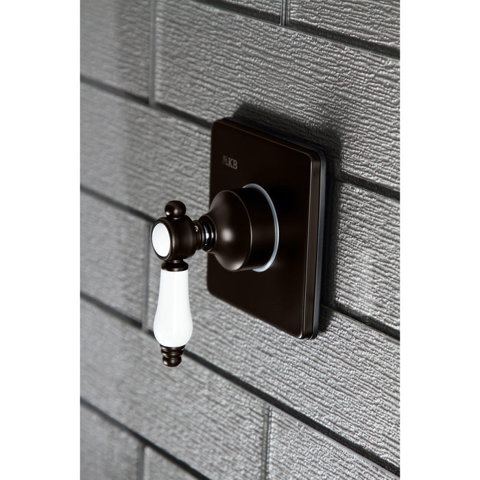 Kingston Brass KS3045BPL Bel-Air 3-Way Diverter Valve with Trim Kit, Oil Rubbed Bronze