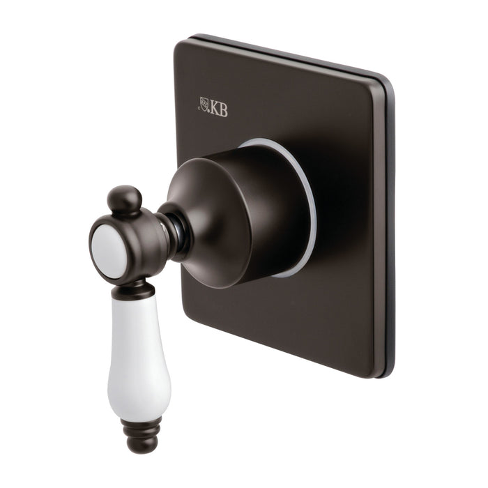 Kingston Brass KS3045BPL Bel-Air 3-Way Diverter Valve with Trim Kit, Oil Rubbed Bronze