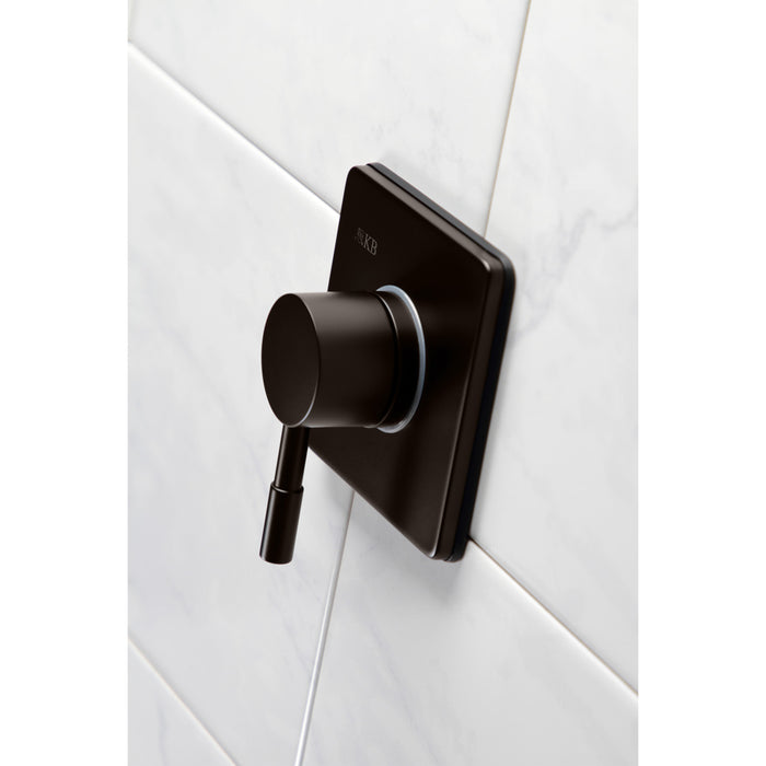 Kingston Brass KS3045DL Concord 3-Way Diverter Valve with Trim Kit, Oil Rubbed Bronze