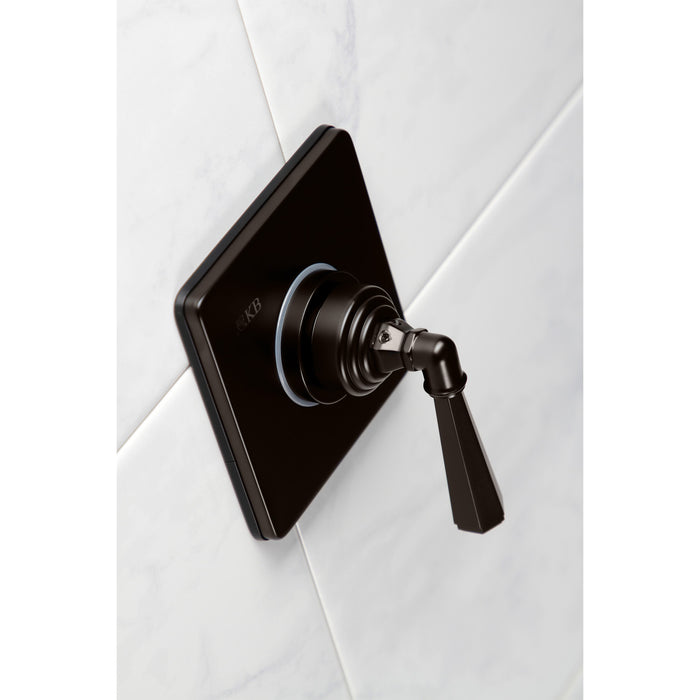 Kingston Brass KS3045HL Metropolitan 3-Way Diverter Valve with Trim Kit, Oil Rubbed Bronze