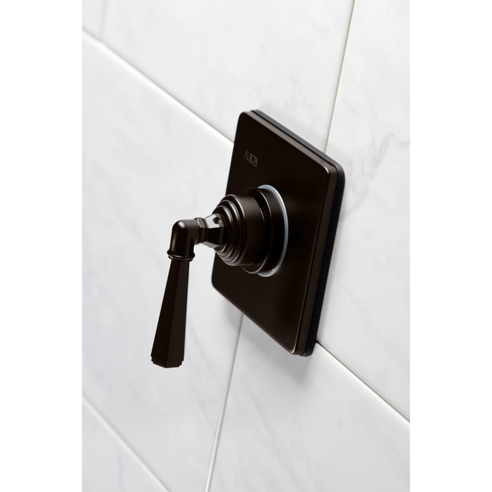 Kingston Brass KS3045HL Metropolitan 3-Way Diverter Valve with Trim Kit, Oil Rubbed Bronze