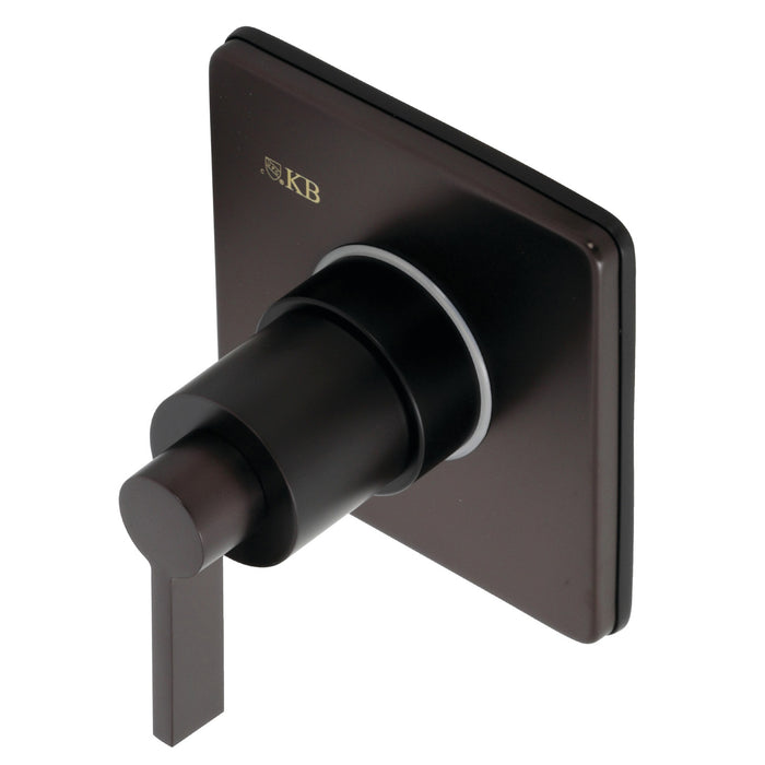 Kingston Brass KS3045NDL NuvoFusion 3-Way Diverter Valve with Trim Kit, Oil Rubbed Bronze