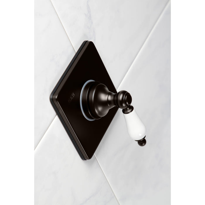 Kingston Brass KS3045PL 3-Way Diverter Valve with Trim Kit, Oil Rubbed Bronze