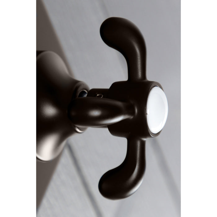 Kingston Brass KS3045TX 3-Way Diverter Valve with Trim Kit, Oil Rubbed Bronze