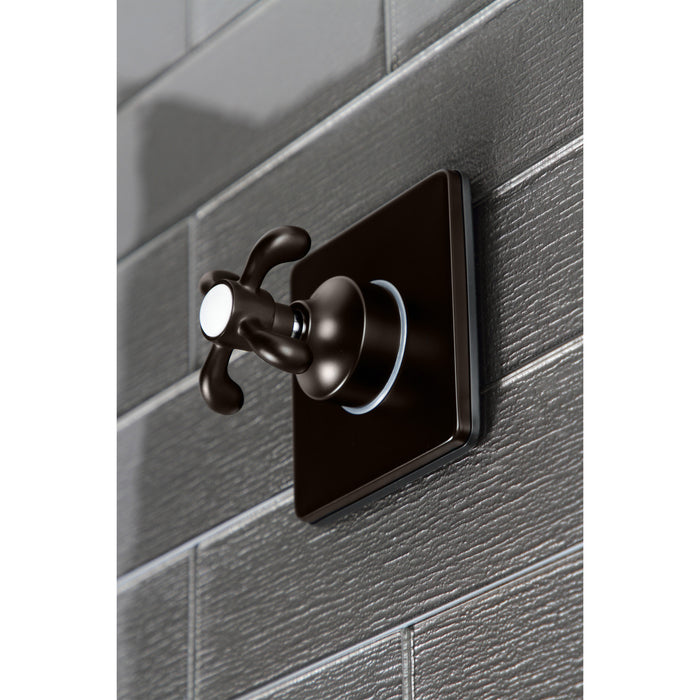 Kingston Brass KS3045TX 3-Way Diverter Valve with Trim Kit, Oil Rubbed Bronze