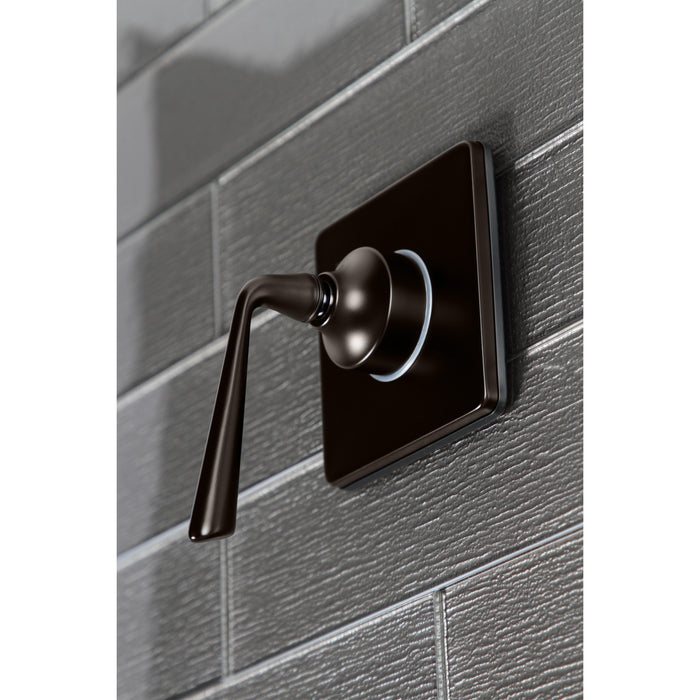 Kingston Brass KS3045ZL 3-Way Diverter Valve with Trim Kit, Oil Rubbed Bronze