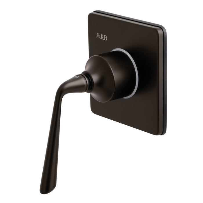 Kingston Brass KS3045ZL 3-Way Diverter Valve with Trim Kit, Oil Rubbed Bronze