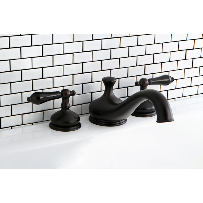 Kingston Brass KS3335PKL Duchess Two-Handle Roman Tub Faucet, Oil Rubbed Bronze