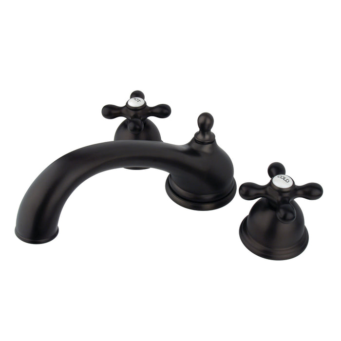 Kingston Brass KS3355AX Vintage Two-Handle Roman Tub Faucet, Oil Rubbed Bronze