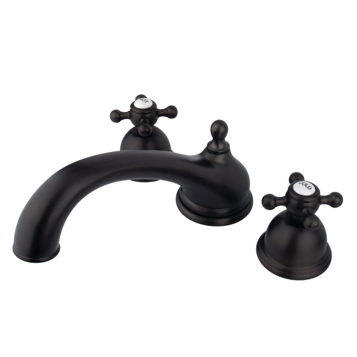 Kingston Brass KS3355BX Vintage Two-Handle Roman Tub Faucet, Oil Rubbed Bronze