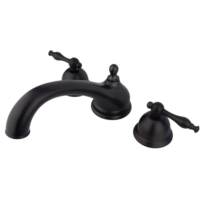 Kingston Brass KS3355NL Vintage Two-Handle Roman Tub Faucet, Oil Rubbed Bronze