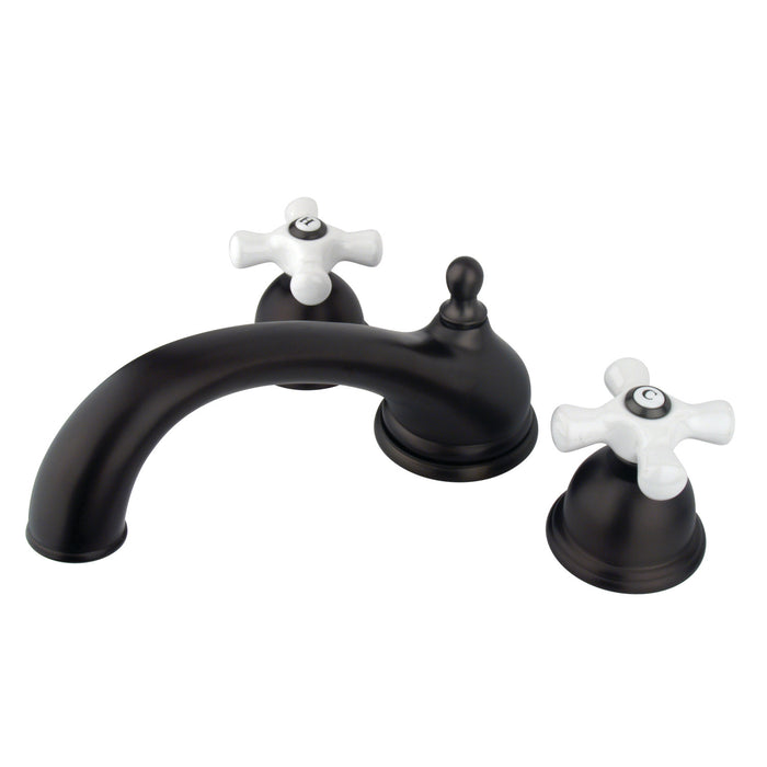 Kingston Brass KS3355PX Vintage Two-Handle Roman Tub Faucet, Oil Rubbed Bronze