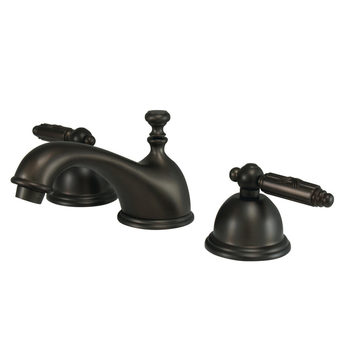 Kingston Brass KS3965GL 8 in. Widespread Bathroom Faucet, Oil Rubbed Bronze