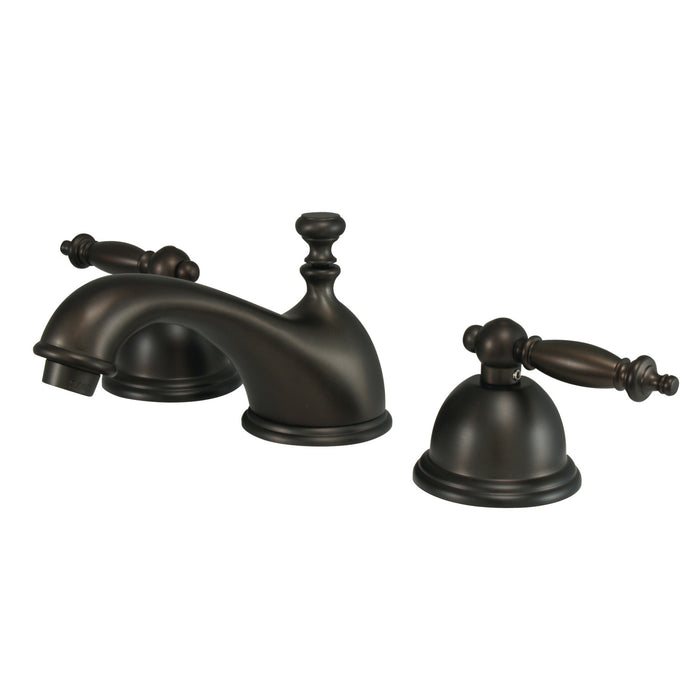 Kingston Brass KS3965TL Templeton 8 in. Widespread Bathroom Faucet, Oil Rubbed Bronze