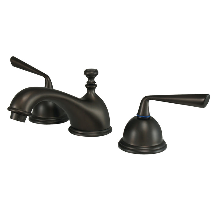 Kingston Brass KS3965ZL 8 in. Widespread Bathroom Faucet, Oil Rubbed Bronze