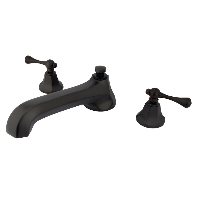 Kingston Brass KS4305BL Vintage Two-Handle Roman Tub Faucet, Oil Rubbed Bronze