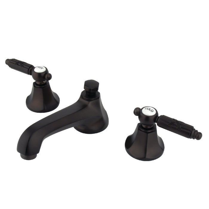 Kingston Brass KS4465GL 8 in. Widespread Bathroom Faucet, Oil Rubbed Bronze