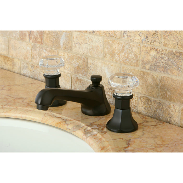 Kingston Brass KS4465WCL 8 in. Widespread Bathroom Faucet, Oil Rubbed Bronze