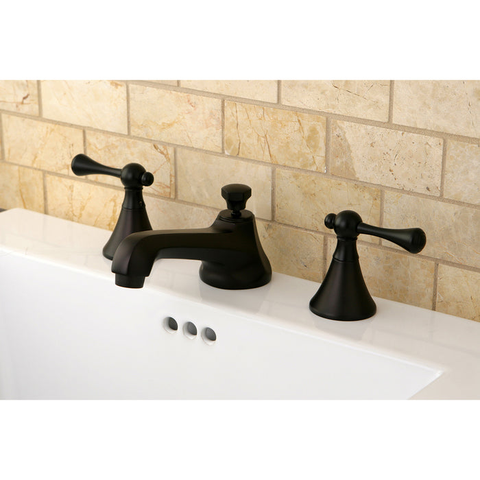 Kingston Brass KS4475BL 8 in. Widespread Bathroom Faucet, Oil Rubbed Bronze