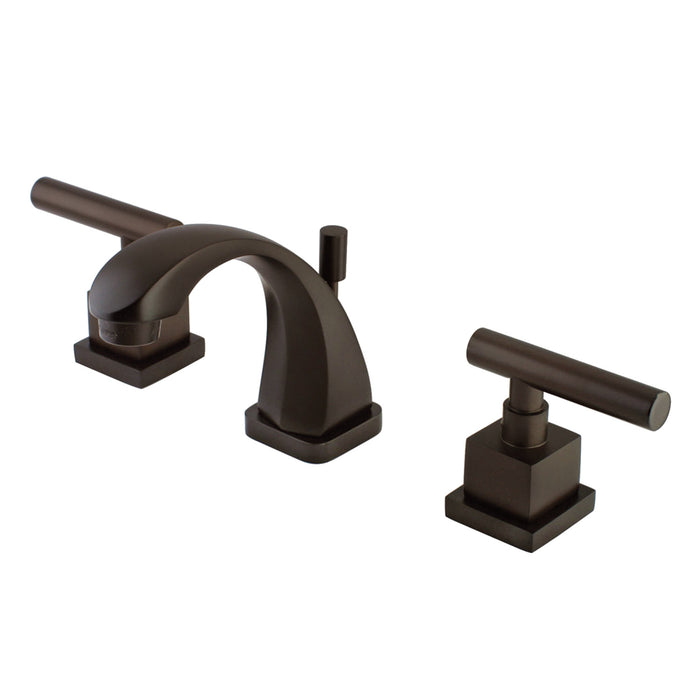 Kingston Brass KS4945CQL Claremont 8 in. Widespread Bathroom Faucet, Oil Rubbed Bronze