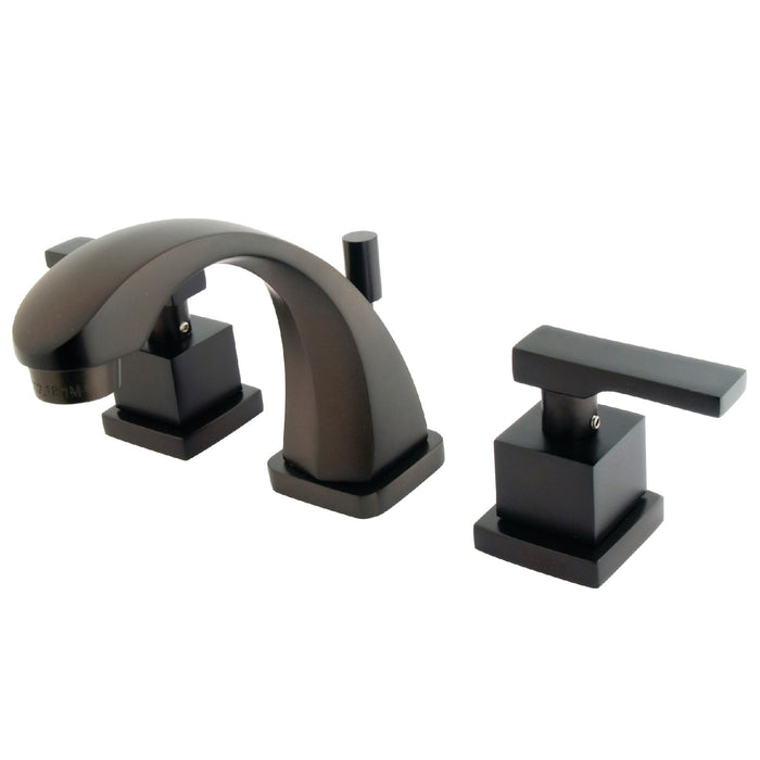 Kingston Brass KS4945QLL Executive Widespread Bathroom Faucet, Oil Rubbed Bronze