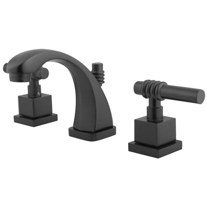 Kingston Brass KS4945QL Milano Widespread Bathroom Faucet, Oil Rubbed Bronze