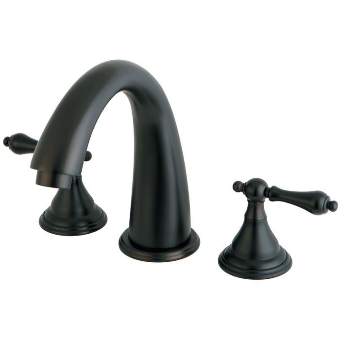 Kingston Brass KS5365AL Vintage Two-Handle Roman Tub Faucet, Oil Rubbed Bronze