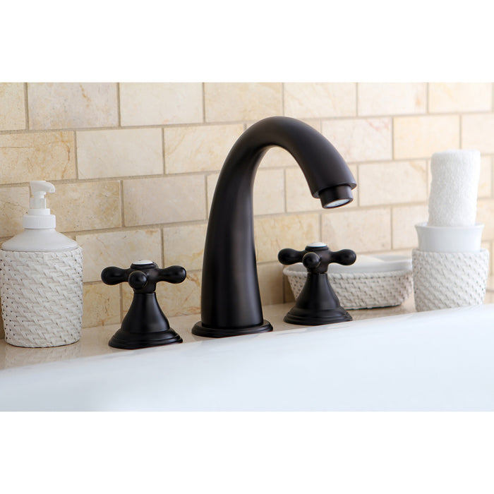 Kingston Brass KS5365AX Vintage Two-Handle Roman Tub Faucet, Oil Rubbed Bronze