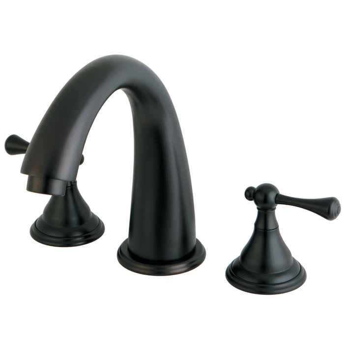 Kingston Brass KS5365BL Vintage Two-Handle Roman Tub Faucet, Oil Rubbed Bronze