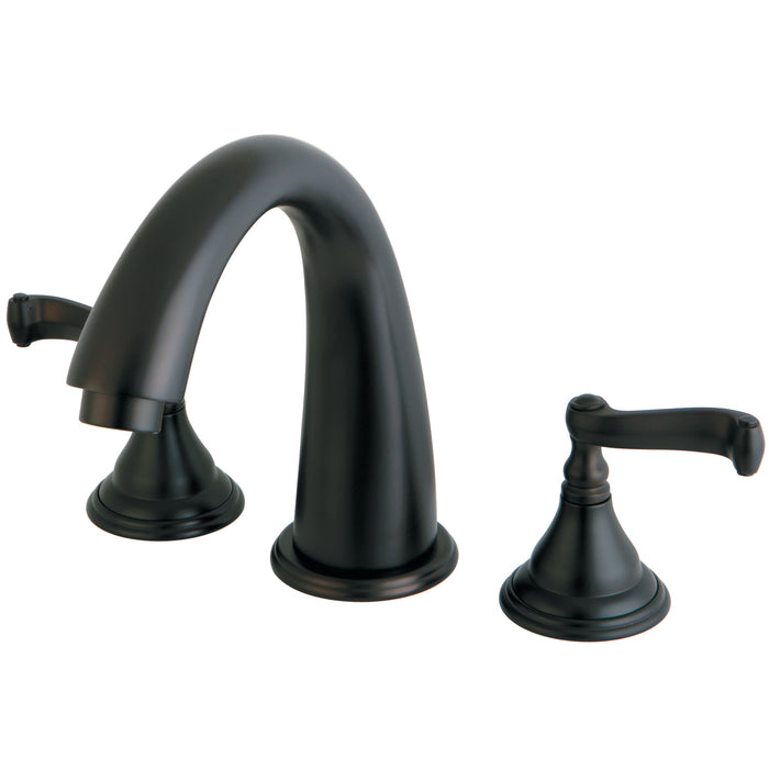 Kingston Brass KS5365FL Royale Two-Handle Roman Tub Faucet, Oil Rubbed Bronze