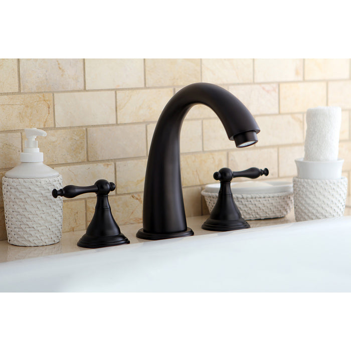 Kingston Brass KS5365NL Royale Two-Handle Roman Tub Faucet, Oil Rubbed Bronze