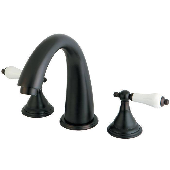 Kingston Brass KS5365PL Vintage Two-Handle Roman Tub Faucet, Oil Rubbed Bronze