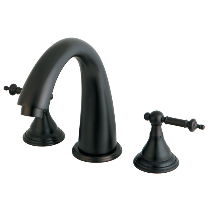 Kingston Brass KS5365TL Royale Two-Handle Roman Tub Faucet, Oil Rubbed Bronze