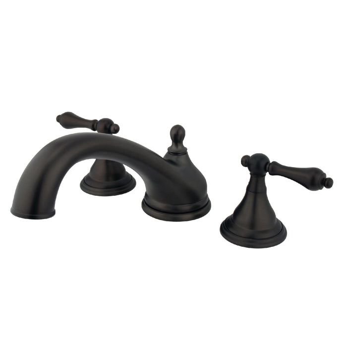 Kingston Brass KS5535AL Vintage Two-Handle Roman Tub Faucet, Oil Rubbed Bronze