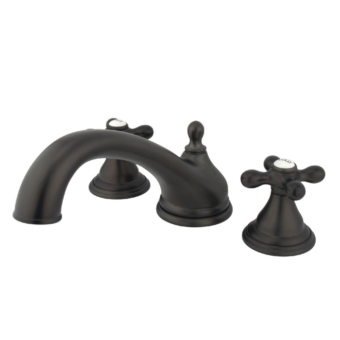 Kingston Brass KS5535AX Vintage Two-Handle Roman Tub Faucet, Oil Rubbed Bronze