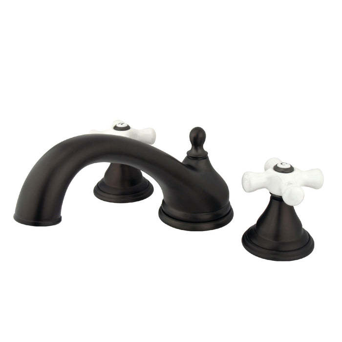 Kingston Brass KS5535PX Vintage Two-Handle Roman Tub Faucet, Oil Rubbed Bronze