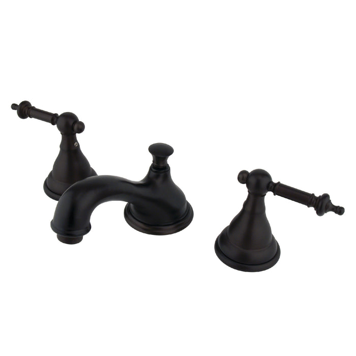 Kingston Brass KS5565TL 8 in. Widespread Bathroom Faucet, Oil Rubbed Bronze