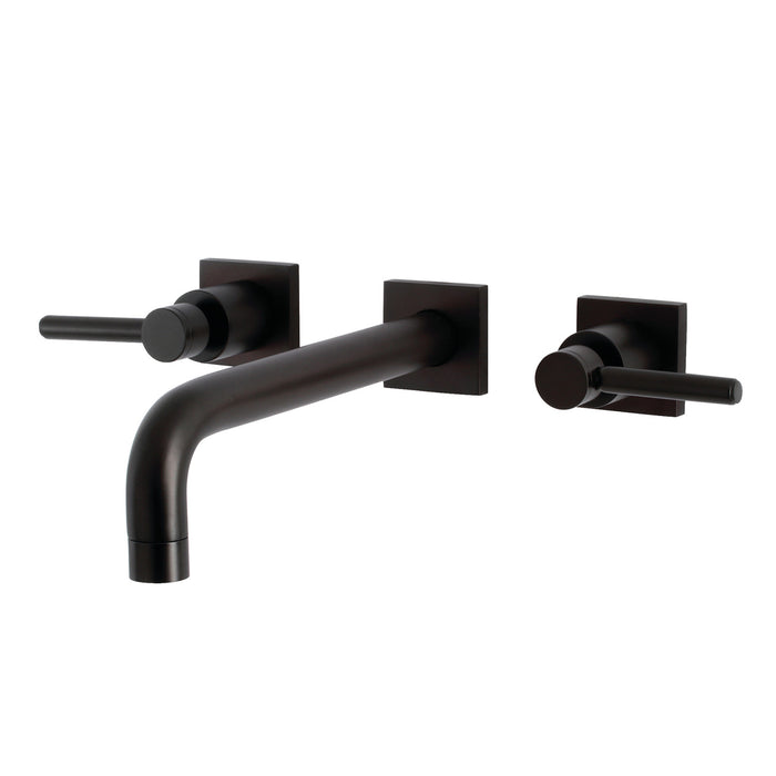 Kingston Brass KS6025DL Concord Two-Handle Wall Mount Roman Tub Faucet, Oil Rubbed Bronze