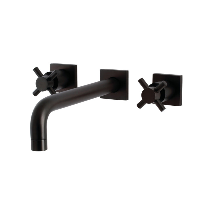 Kingston Brass KS6025DX Concord Two-Handle Wall Mount Roman Tub Faucet, Oil Rubbed Bronze